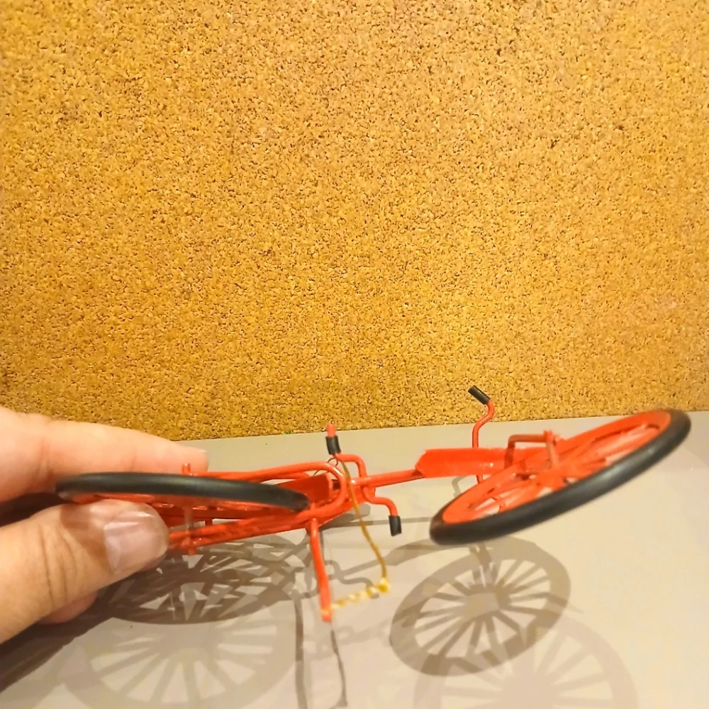HOST PICK!! Vintage Red Bicycle Ornament